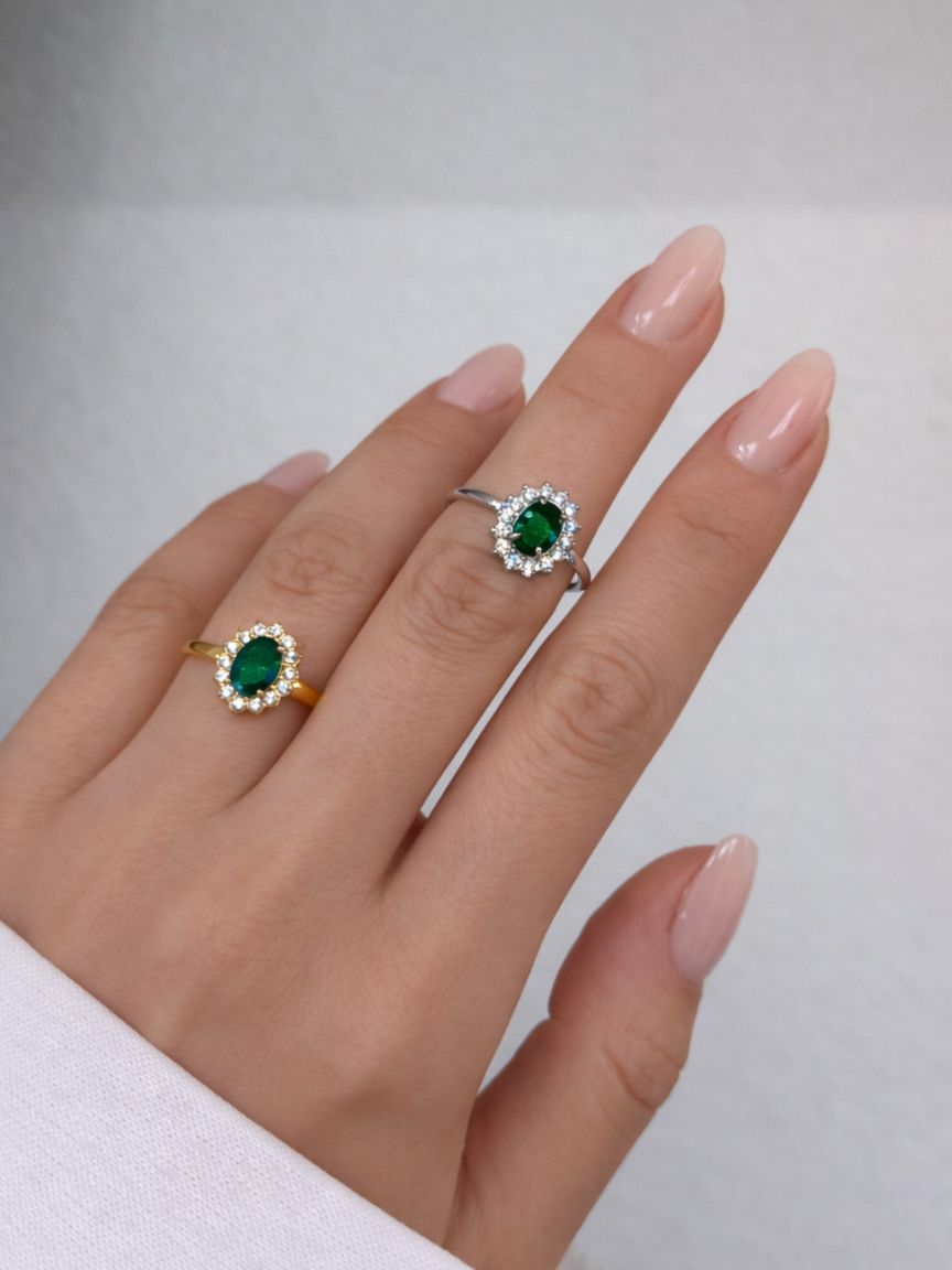 Anello Juliette Green