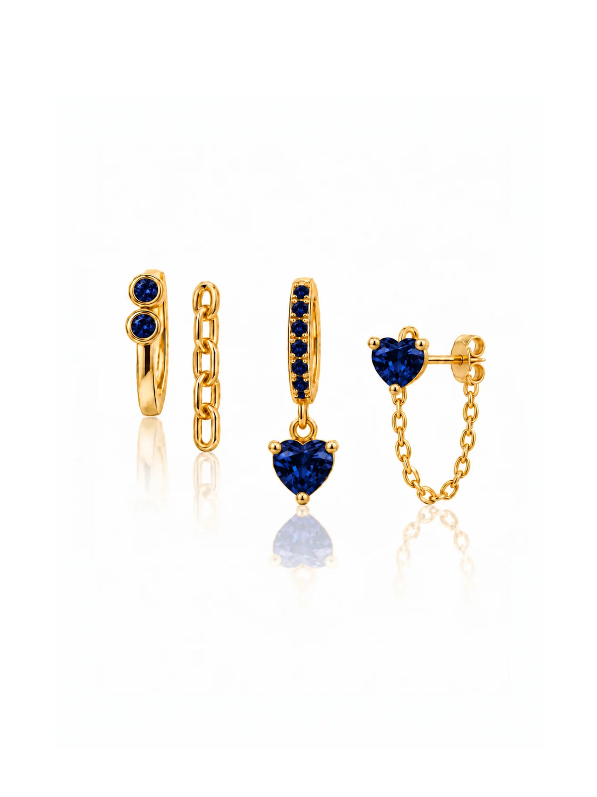 Set Orecchini Velia Night Blu