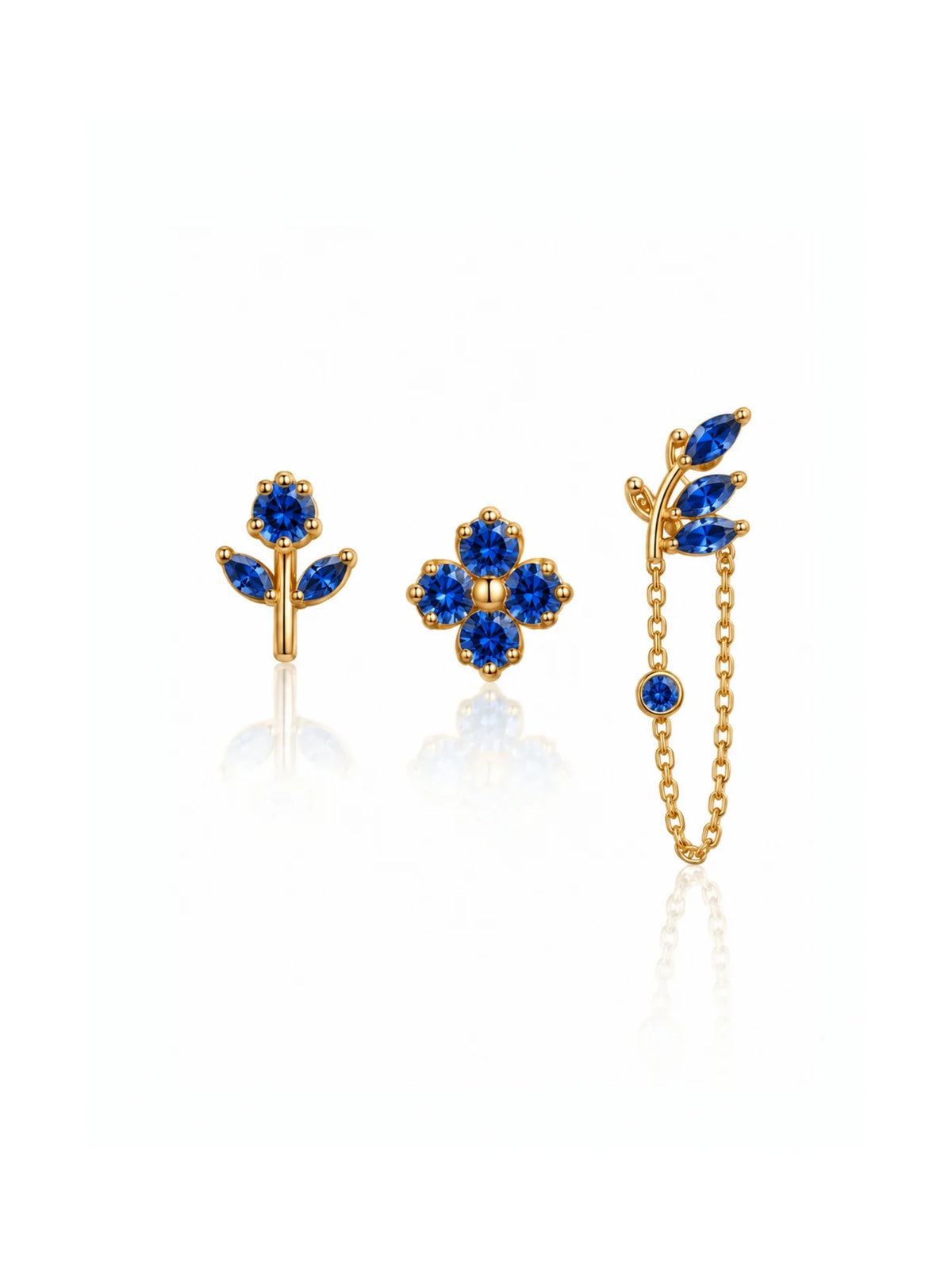 Set Orecchini Eterea Blu