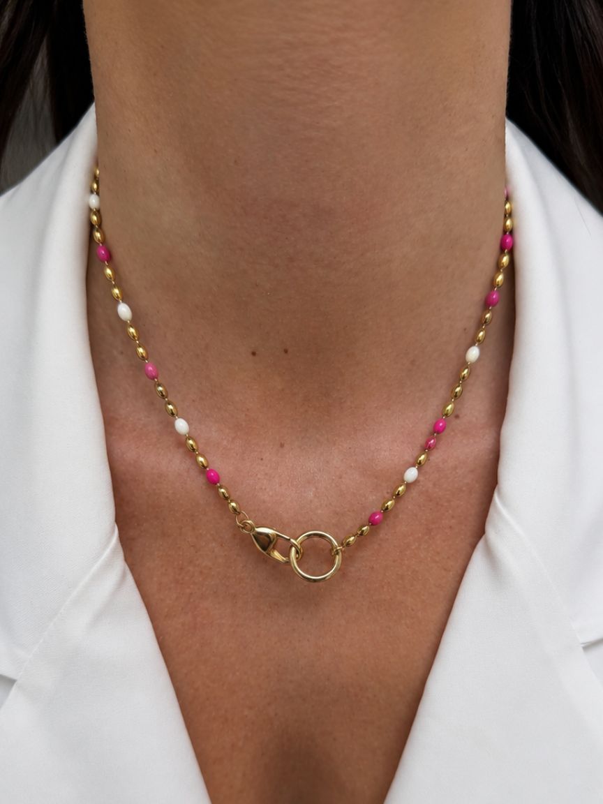 Collana Lipari Pink