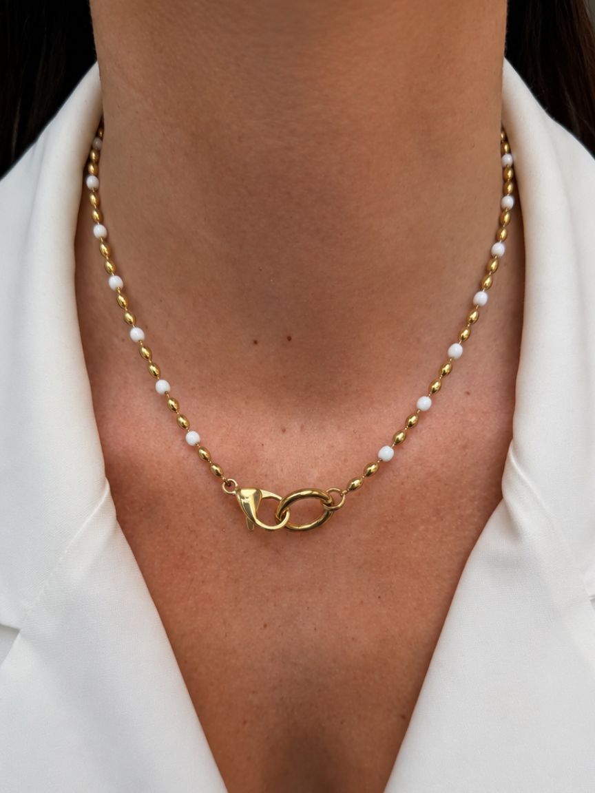 Collana Lipari White