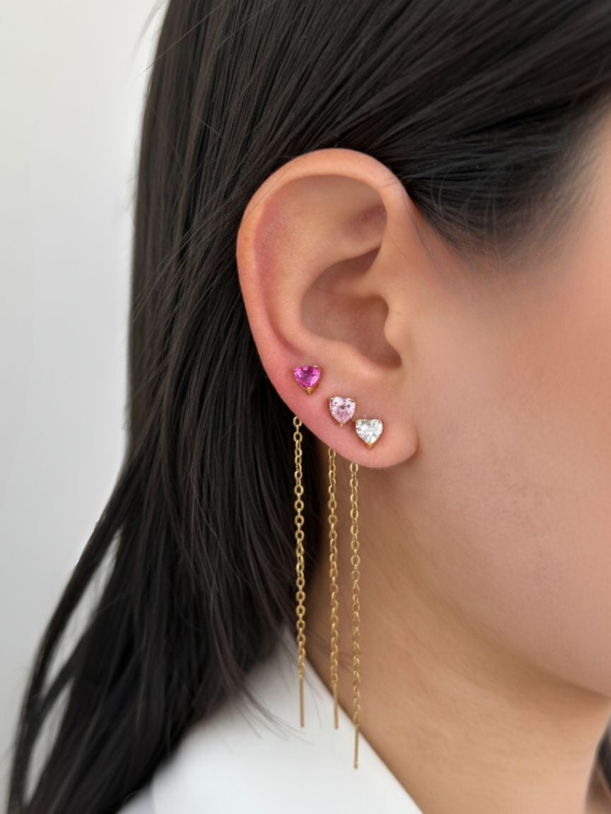 Set Orecchini Love Pink