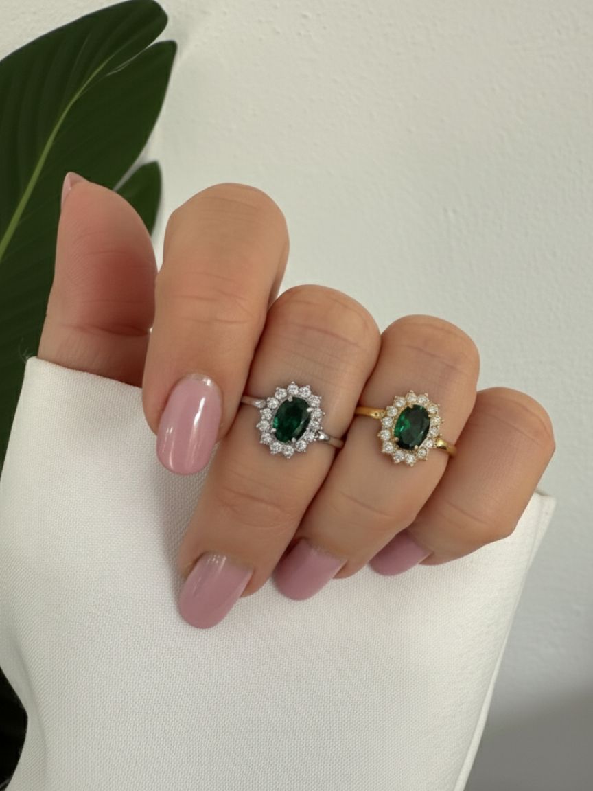 Anello Juliette Green
