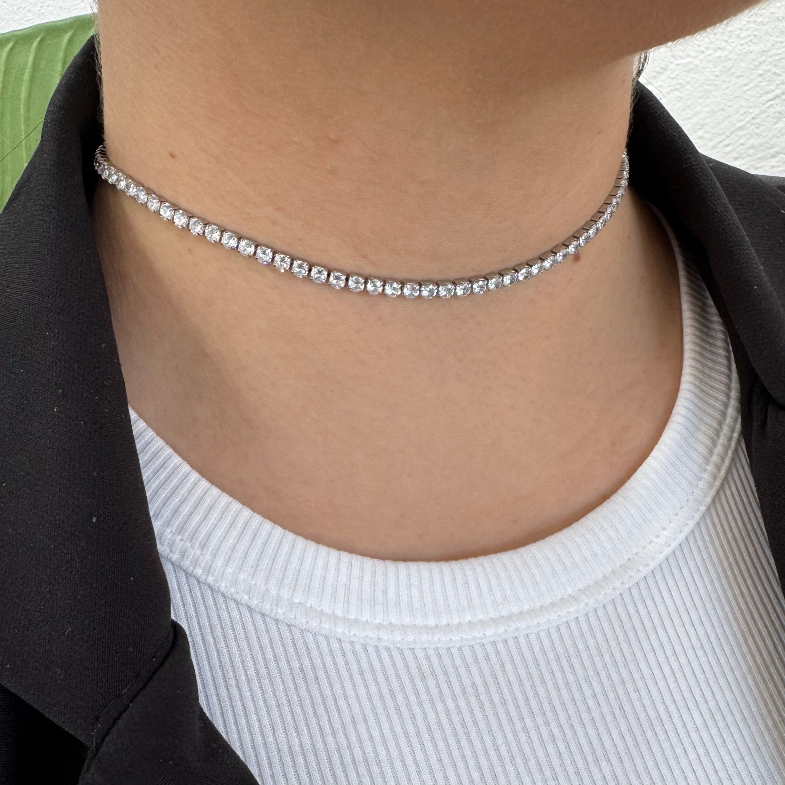 Collana Tennis Choker